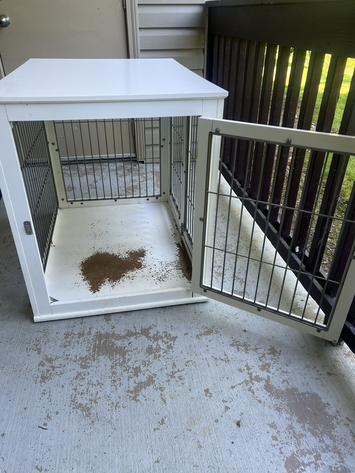 Large dog crate