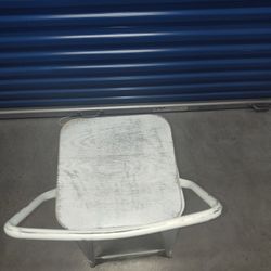 High Seat   Distressed Bar Stool