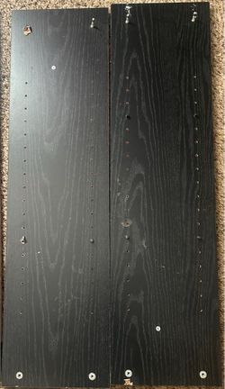 FREE Black Bookshelf – Disassembled, Needs Repair