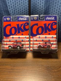 M2 Machines Coca-Cola 1976 Ford Bronco Die-Cast 2-Pack