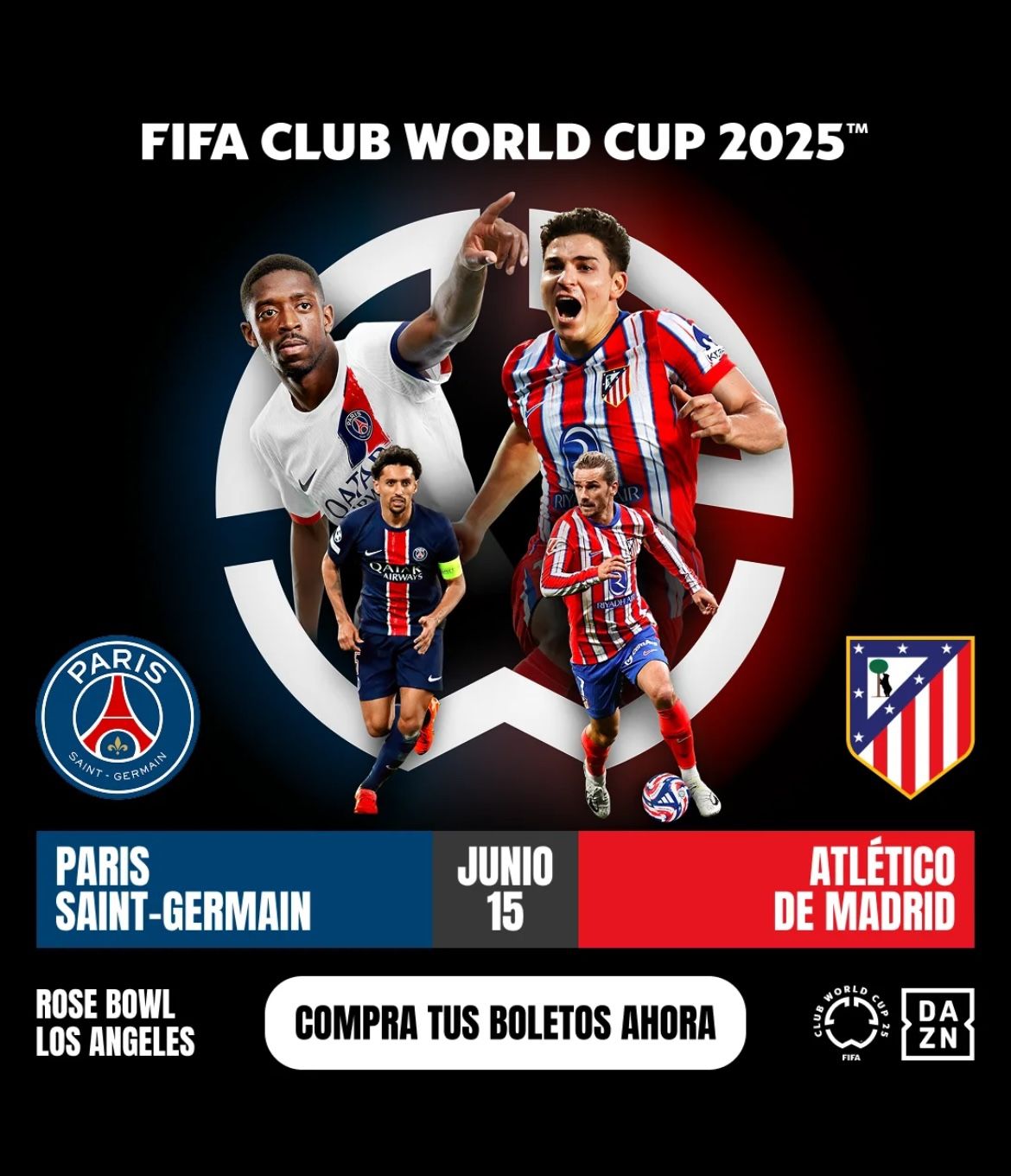 Tickets Clubs World Cup-Atleti Vs PSG