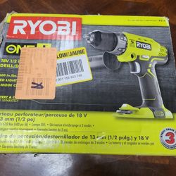 RYOBI
ONE+ 18V Cordless 1/2 in. Hammer Drill (Tool Only)