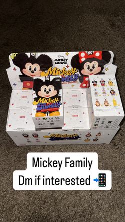 Mickey Family Directly From Popmart 