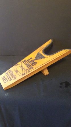 Vintage Advertising Lee Riders boot jack