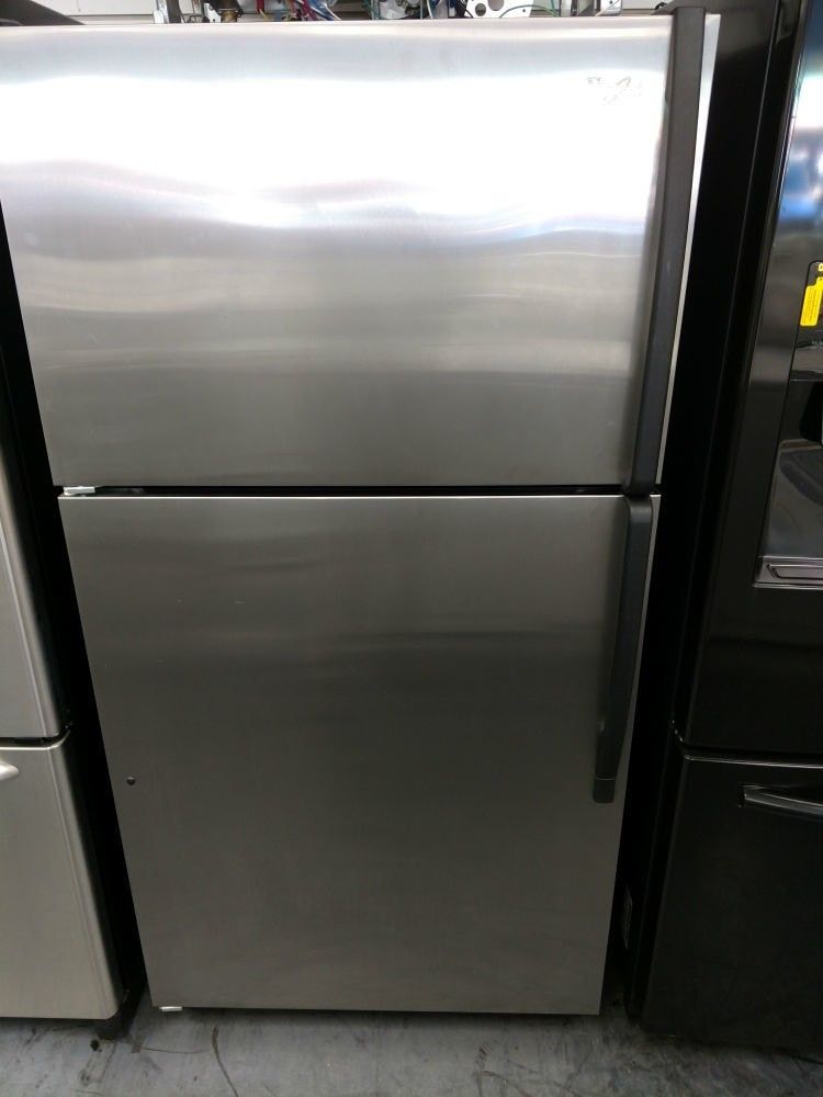 Stainless Steel Top Freezer Refrigerator