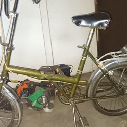 Selling My Vintage Raleigh 20 In Folding Motorized Bike 