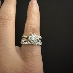 Leo Diamond Bridal Set