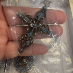 Jewelry Lot Brooches, Pendants Check It Out! 