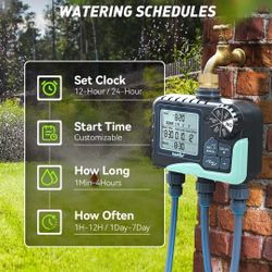 RAINPOINT 3 ZONE WATER TIMER SPRINKLER