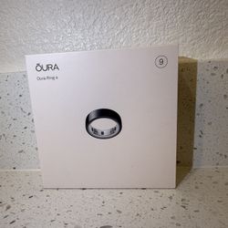 Oura Ring 4 Black Size 9