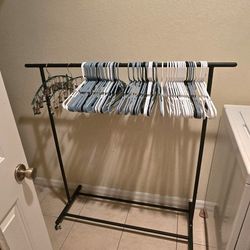 Rack With Hangers