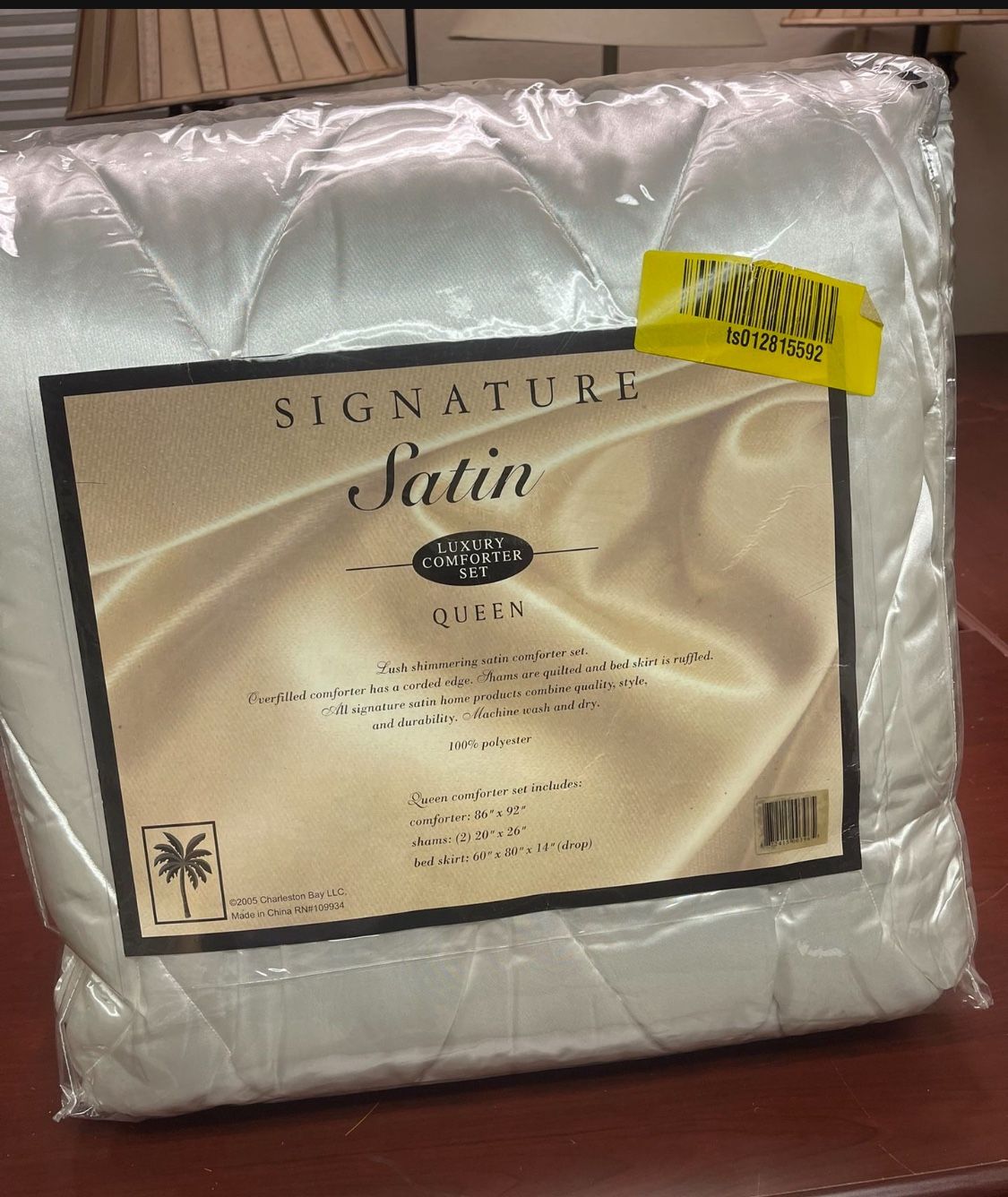 New Satin Queen Comforter Set