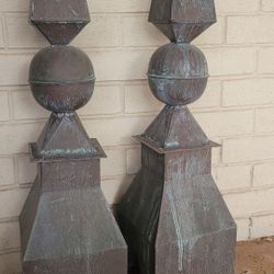 Copper Finials 