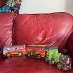 M&M's Festive Red and Green Train Set