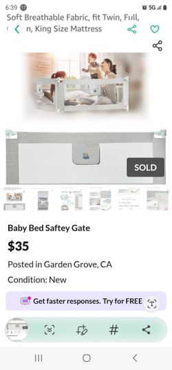 Baby Bed Saftey Gate