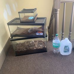Terrariums / Aquariums, And Supplies