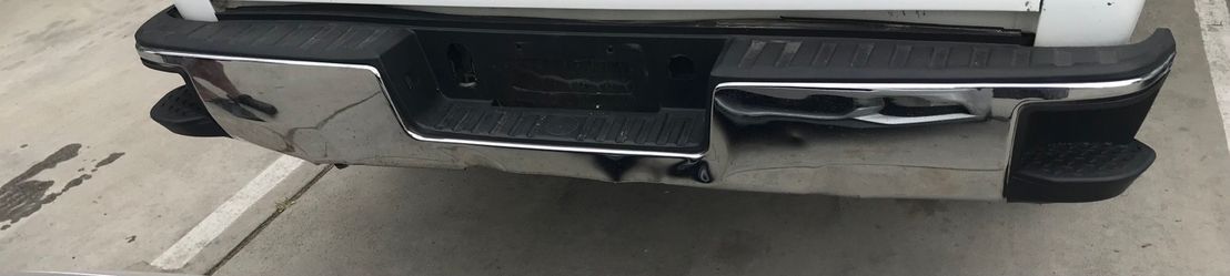 2018 Silverado Bumper with step