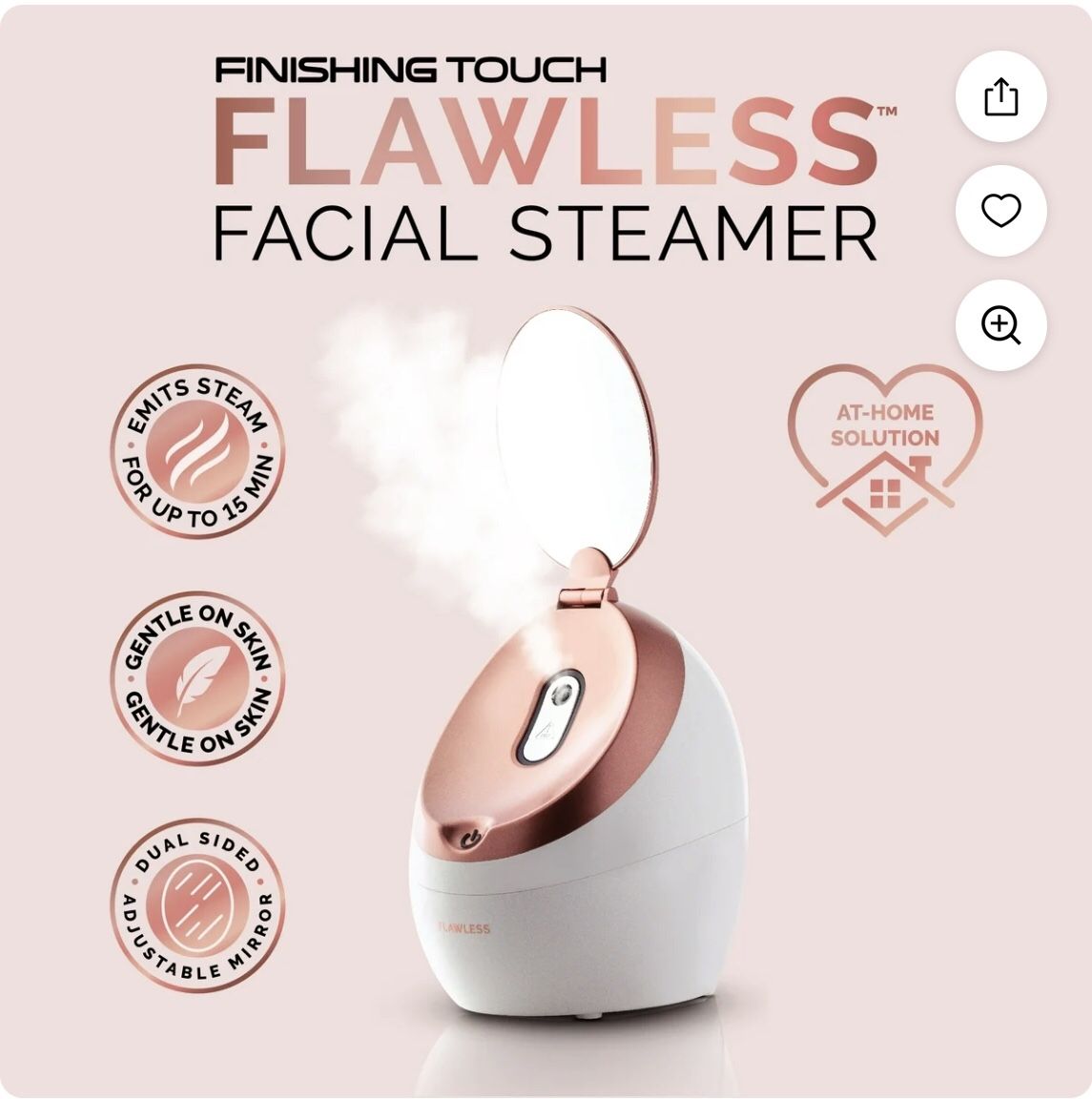 Finishing Touch Flawless facial steamer