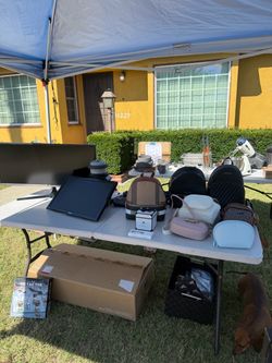Yard Sale (MK bags, Monitor, Dog Crate, Baking Mixer)
