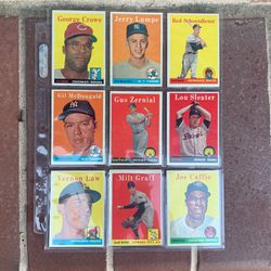 Vintage Baseball Cards 