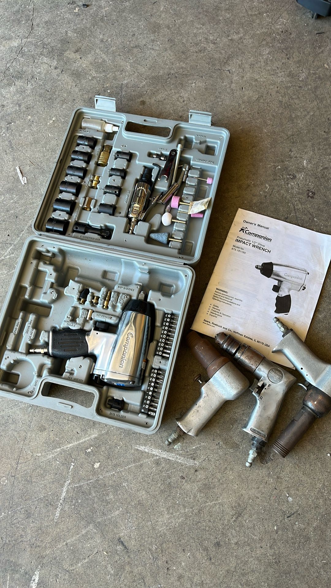 Companion Air Tool. Set And More
