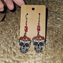 Sugar Skull Earrings 