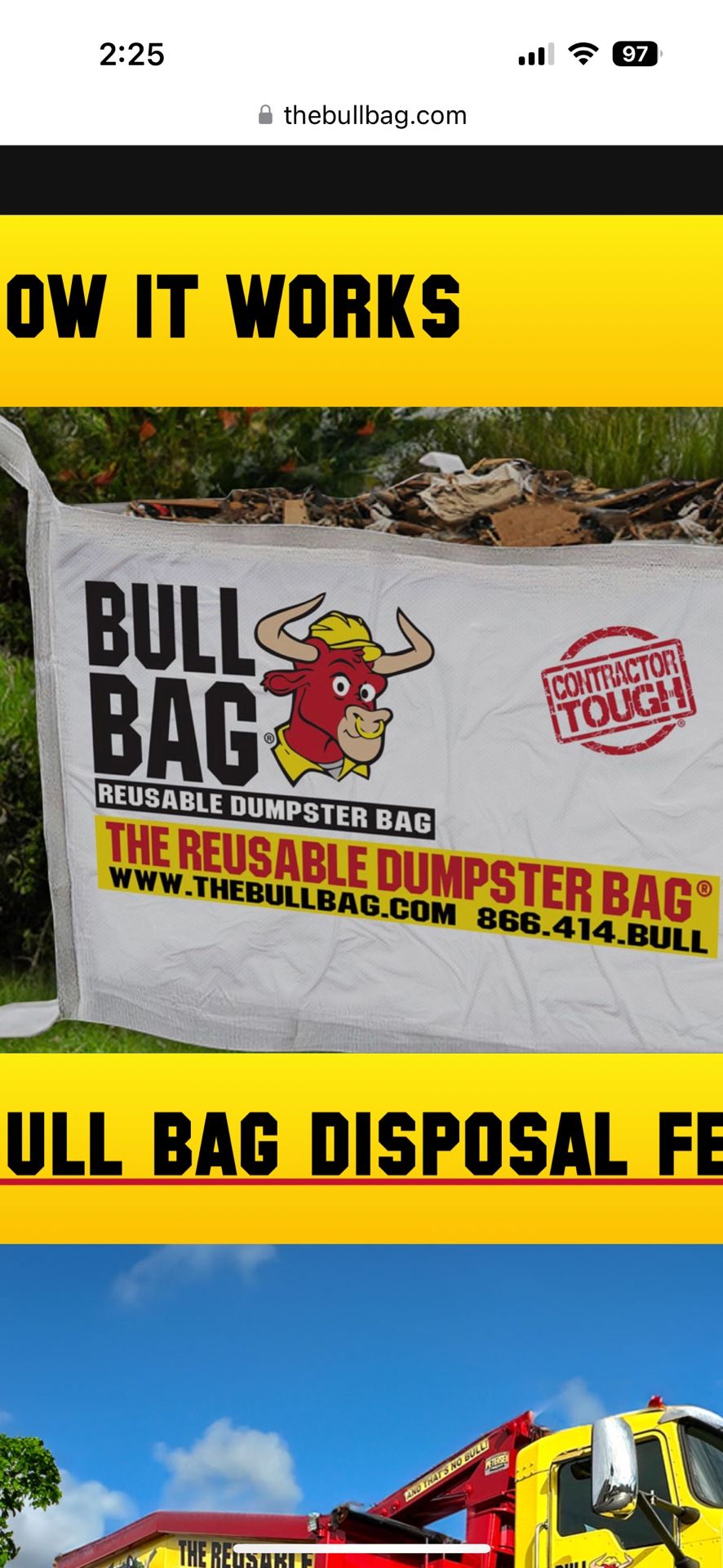 The Bull Bag Dumpster