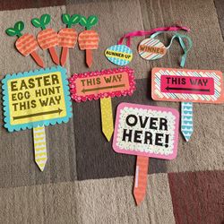Easter Egg Hunt Signage And Awards