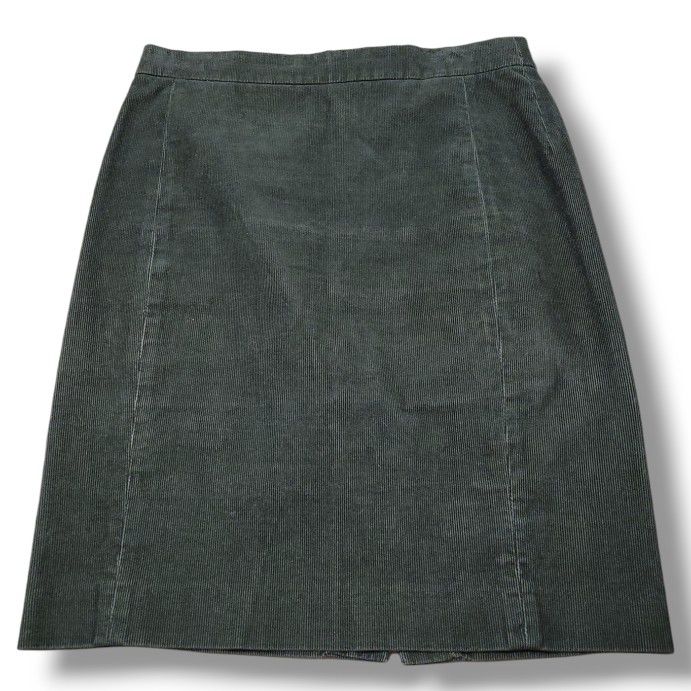 J.Crew Skirt Size 4 W30in Waist Womens Corduroy Skirt Pencil Skirt Stretch Brown Measurements In Description 