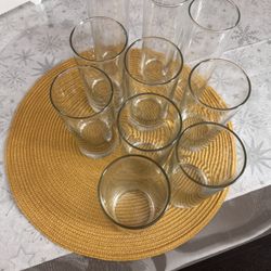 10 Pieces Drinking Glass For Water, Orange Juice