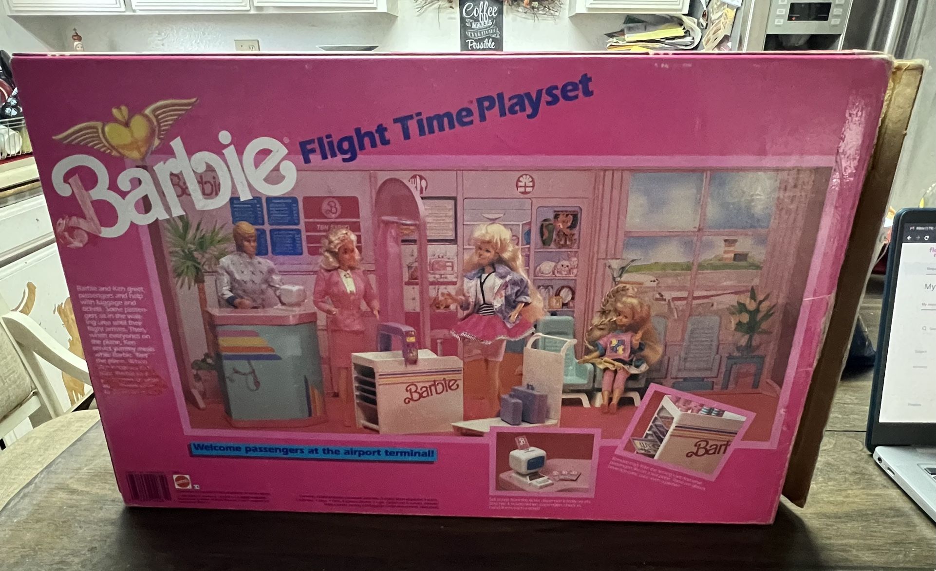 Barbie Flight Time Playset (Vintage)