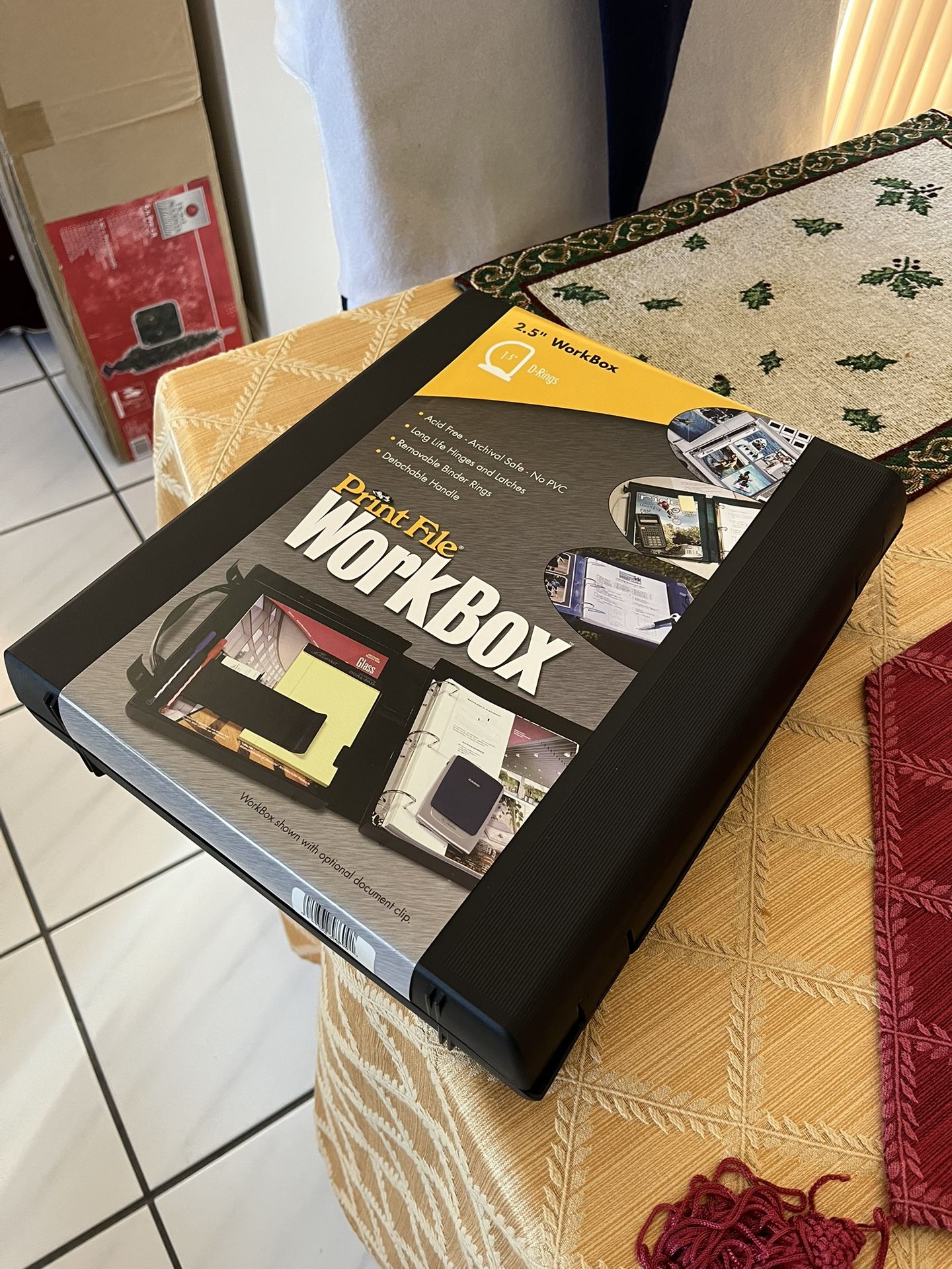 Print File WorkBox To Store Negatives