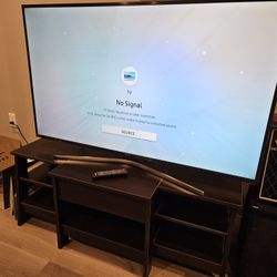 55inch Samsung 4k UHD + TV Stand