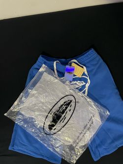 Corteiz OG Alcatraz Shorts( Denim blue )