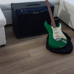 Crate amp And Johnson guitar