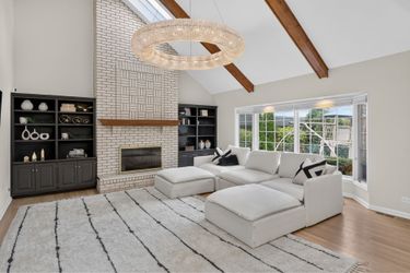 CB2 Large Modular Sectional Sofa with Ottoman