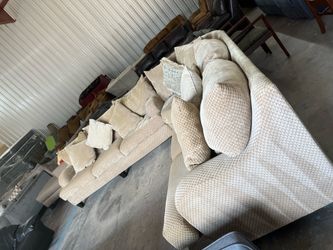 Fabric sectional 🦖