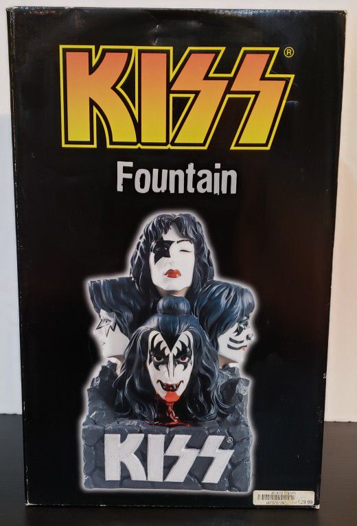 KISS Fountain, Brand New In The Box Never Used.