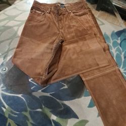 Vintage Brown Pants ( 7/8 )