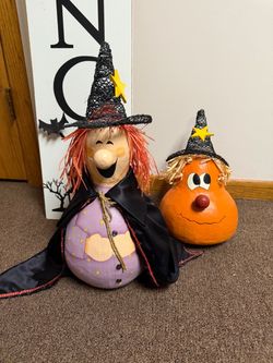 Halloween Paper mache pot belly