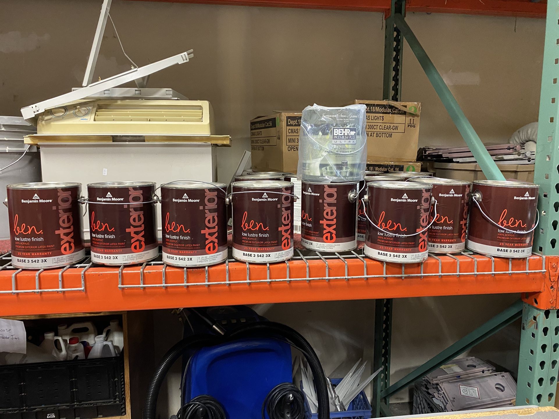 16 Gallons Of Paint 1 Gallon Of Primer