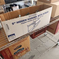 (50) New K-Style Rain Gutter 5" Hanger Brackets