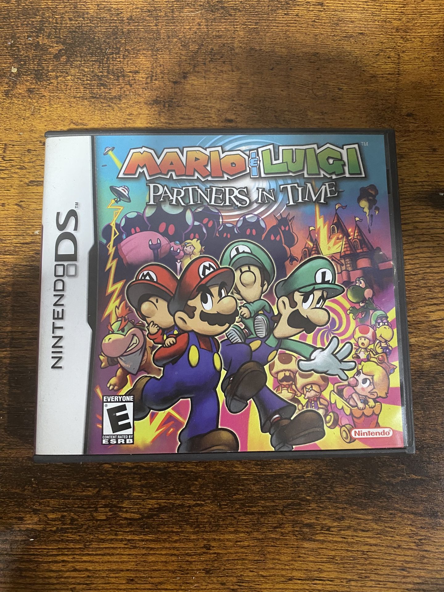 Mario & Luigi Partners In Time Nintendo Ds