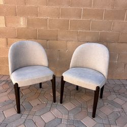 AllModern (Set Of 2) Dining Chairs - DELIVERY AVAILABLE 