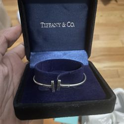 Faded Tiffany And Co. T Narrow Bracelet 