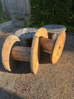 Cable Spools- Patio Furniture