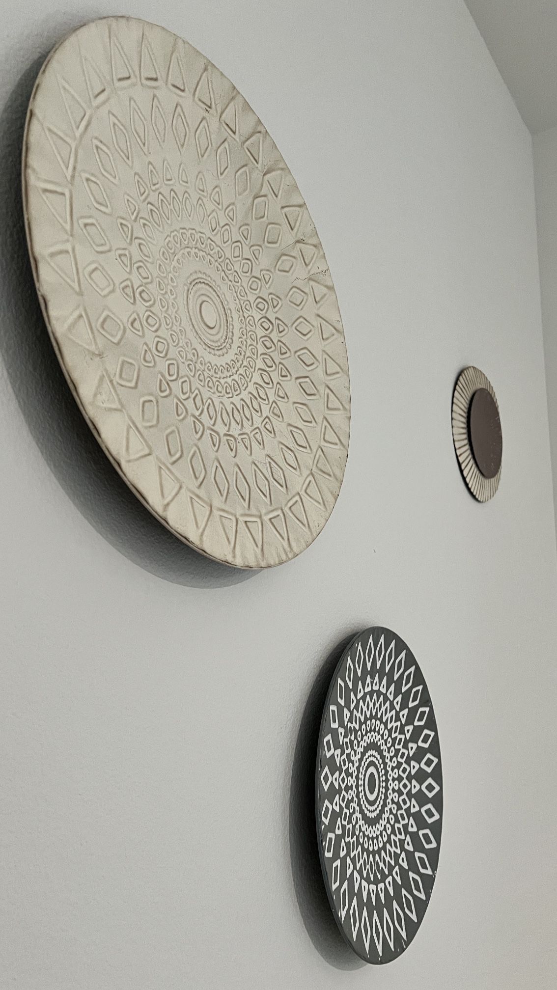 Metal Walk Decor 3 Pieces 