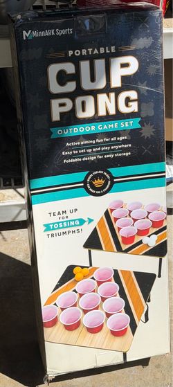Cup Pong Outdoor Set