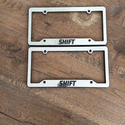 Shift License Plates (2)