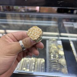 10k Nugget Ring 🔥 We But Sell Trade Gold Jewelry & Coins